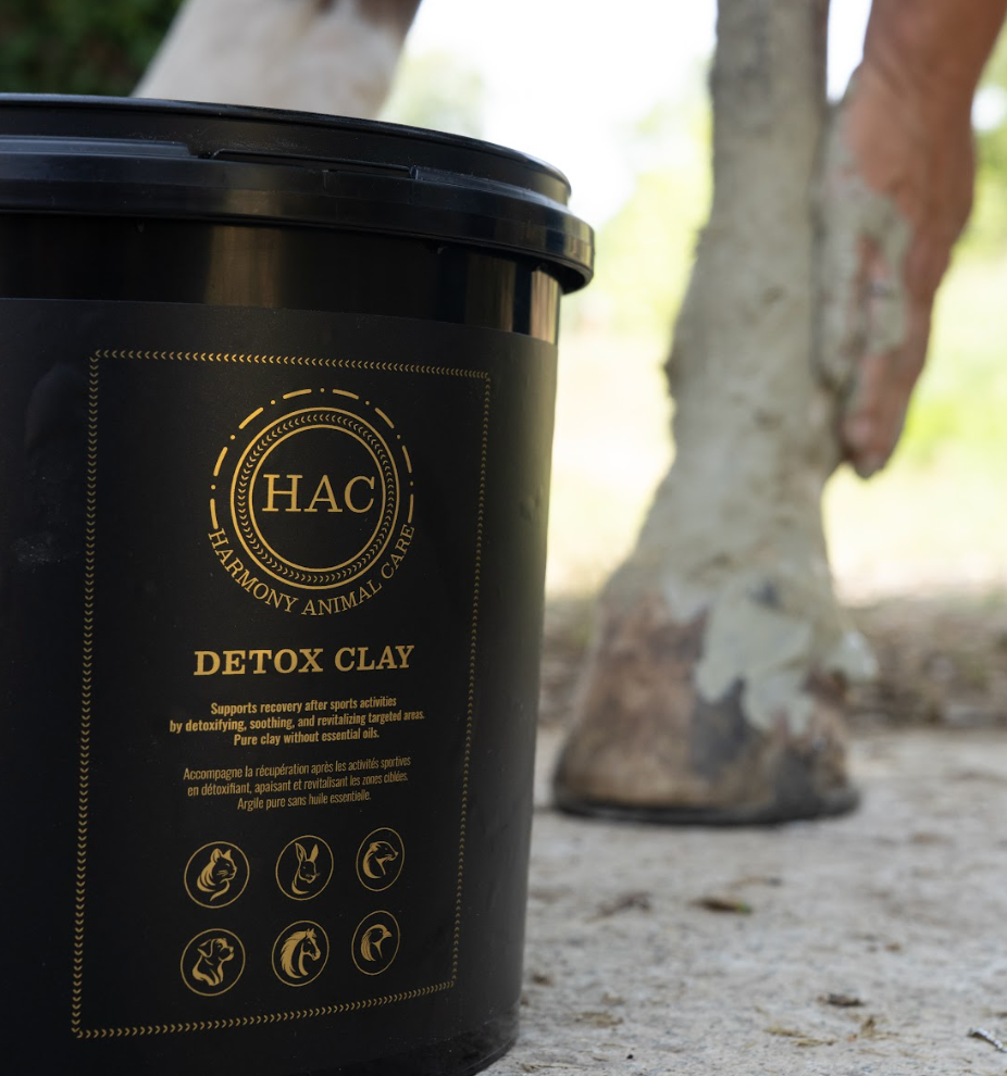 Argile Naturelle SANS HE pour chevaux de sport - DETOX CLAY